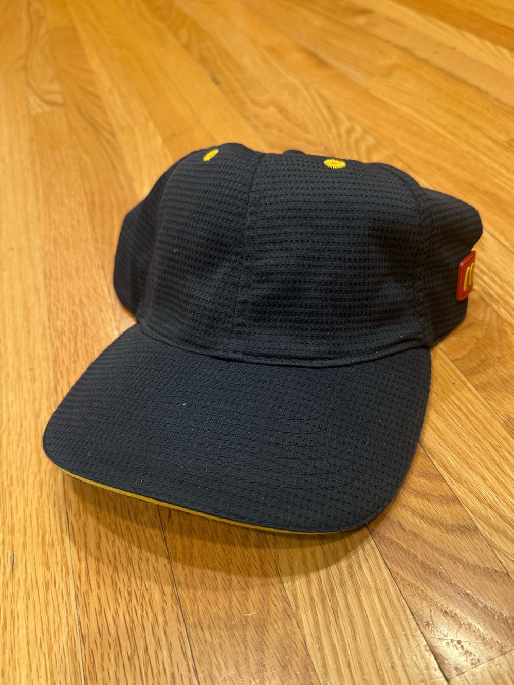 Black and Yellow McDonald’s Hat